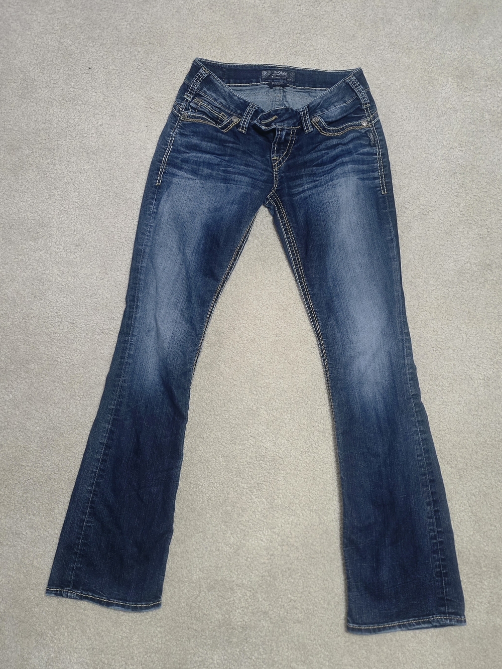 Women’s Dark Wash Blue Bootcut Jeans